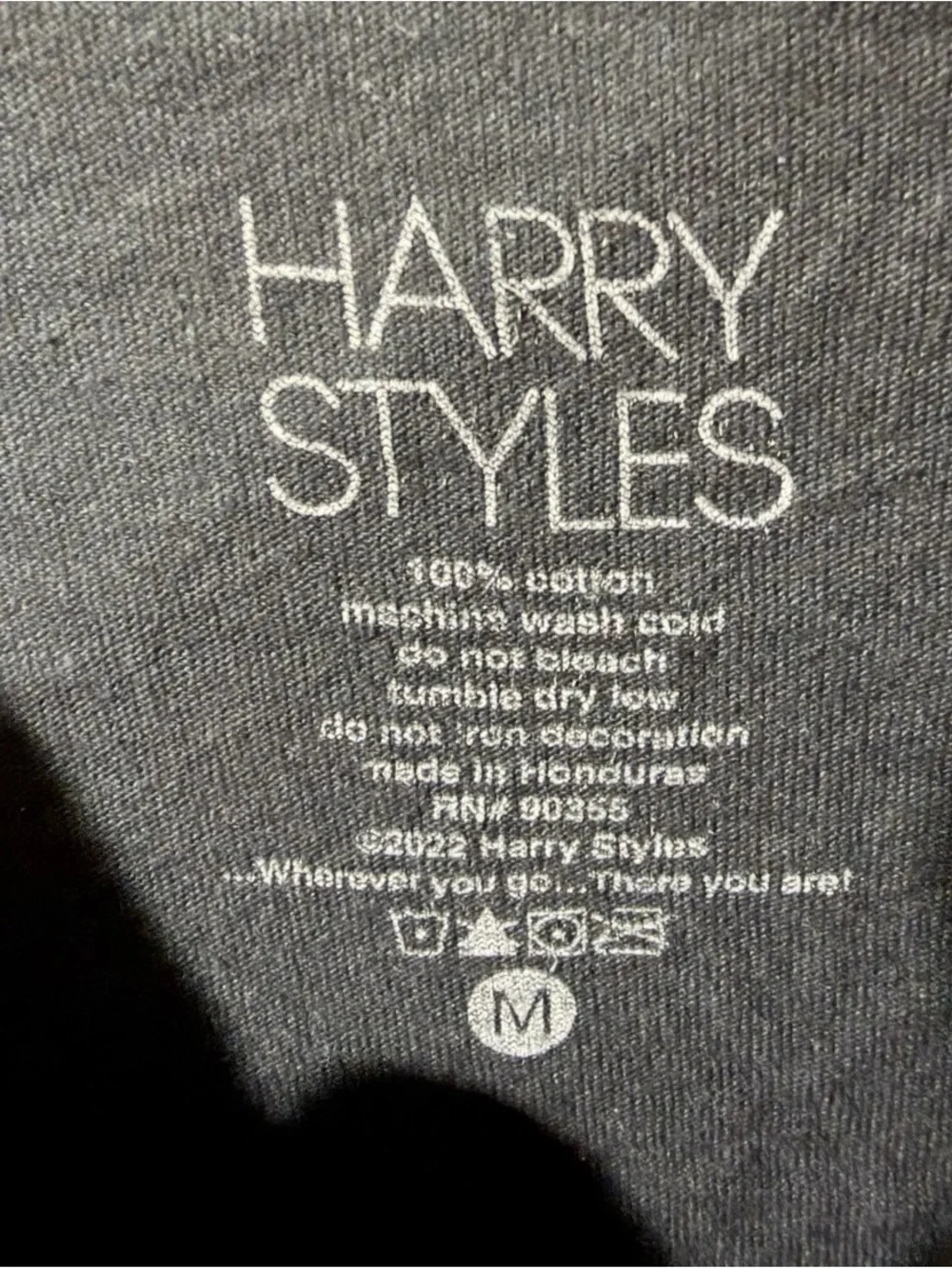 Harry Styles Love On Tour 2022 Bunny TV Puff Print Merch Unisex T-Shirt Medium